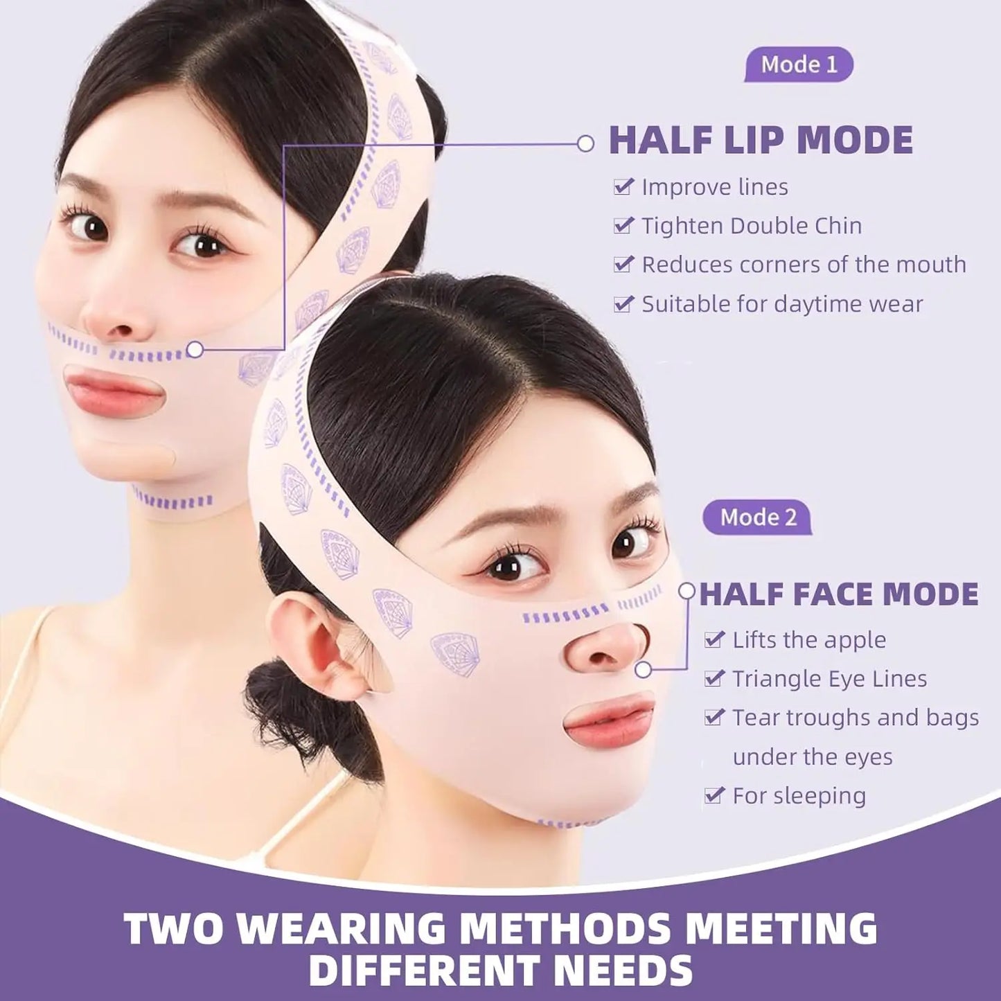 Chin Cheek Slimming Bandage V Shaper V Line Lifting Mask Face Lifting anti Wrinkle Strap Sleeping Mask Beauty Health Reusable