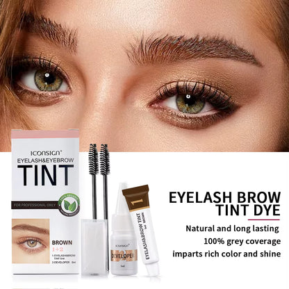 Eyelash Eyebrow Dye Tint Kit Brow Enhancer Mascara Lift Tinting Tattoo Eyes Makeup Tools